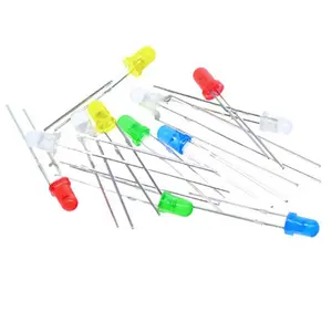 original 2mm 3mm 5mm 8mm 10mm Dip LED Emitting Diode green red yellow for DIY led light