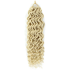 Tóc Tết Giả Nữ Thần 18 Inch Bohemian, Tóc Bện Sợi Tổng Hợp, Tóc Bện Xoăn Locs - Product Image 3