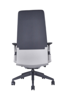 Chaise de bureau de direction moderne Eagleseating à dossier haut avec massage chauffant, hauteur réglable, cadre en nylon, repose-pieds et roulettes