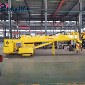 Grue de bateau de grue de pont hydraulique rigide télescopique <span class=keywords><strong>marine</strong></span> à vendre - Product Image 1