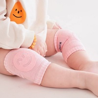 Genouillères de Protection Rampante en Coton Tricoté pour Bébé, Chaussettes Antidérapantes de Sécurité pour Le Sol, Vente en Gros