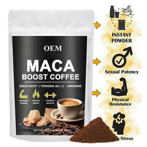OEM/ODM/OBM bitkisel sağlıklı canlılık anında siyah <span class=keywords><strong>Maca</strong></span> Reishi kahve organik <span class=keywords><strong>Maca</strong></span> toz enerji kahve adam için - Product Image 6