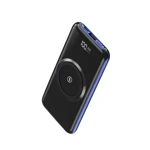 Mini cargador Qi portátil, 10000mah, 5w, Oem, Banco de energía inalámbrico para Iphone 13, 12, mini pro max