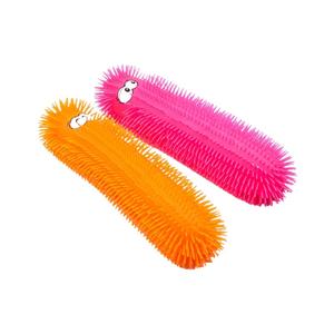 Ensemble d'animaux personnalisé Nouveaux jouets créatifs lumineux pour enfants TPR Fidget <span class=keywords><strong>Puffer</strong></span> Worm <span class=keywords><strong>Caterpillar</strong></span> Squeeze Jouets pour soulager le stress - Product Image 4