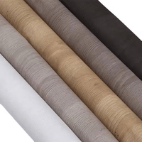 Professionelle Dekorative Melamin-Harz-Papier Selbstklebende Undurchsichtige Geprägte Rollenfolie für Küchen- und Badezimmermöbel