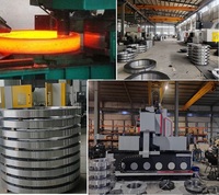 Brida ciega grande de acero al carbono/inoxidable mecanizada a medida de 72 pulgadas para válvulas grandes de aislamiento positivo en secciones de tuberías, Clase