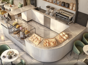 Design d'Interni Personalizzato per Pasticcerie e Gelaterie, Arredamento su Misura per Caffetterie, Personalizzazione Completa degli Spazi Commerciali per Pasticcerie - Product Image 2
