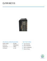 Module de communication O-MRON PLC CJ1W-NC113 d'occasion, unités de contrôle du système CNC, automatisation industrielle