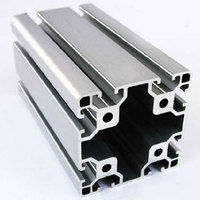 Profils en alliage d'aluminium série 6000 OEM industriels 2020 3030 4040 4545 4080 4590 5050, extrusions à rainure en T avec pliage
