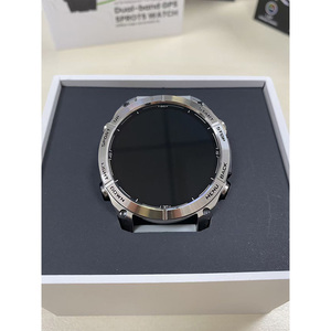 Montre connectée EDS avec écran AMOLED 1,43 pouces, étanche 5ATM, batterie 550 mAh, lampe de poche, moniteur de fréquence cardiaque, appel SOS, GPS - Product Image 1