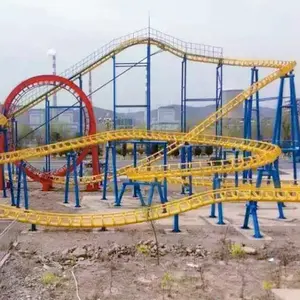 Diskon besar Roller Coaster besar wahana taman hiburan murah kualitas tinggi