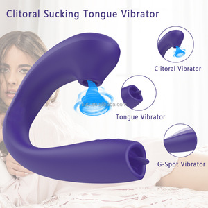 SacKnove Femme 10 Vitesses U Forme Léchage Langue Masturbation Sexuelle Flirter Amusant Clitoris Sucker Adulte Vibromasseur Femmes Sex Toys - Product Image 4
