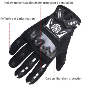 Gants de moto Scoyco pour hommes, été, course, respirants, écran tactile, sport, motocross et cyclisme - Product Image 3