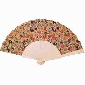 Abanico de Mano de Corcho Portugués Genuino de 23 cm, Ecológico y Vegano, para Artículos Promocionales y Fiestas - Product Image 5