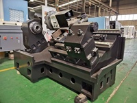 Tour à métaux CNC à banc incliné hydraulique automatique TCK65 Torno CNC haute précision Russie Égypte Marketing des voyages