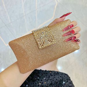 Polyester Cross-border New Style Celebrity Shoulder Bag All-match Dinner Crossbody Party Evening Fashion <b>Clutch</b> Bag Tanjing - Product Image 6