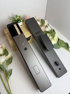 ระบบล็อคประตูอัจฉริยะสีดำ พร้อมระบบจดจำใบหน้า ลายนิ้วมือ รหัสผ่าน บัตร แอปพลิเคชัน กุญแจ ปลดล็อคผ่าน WiFi วิดีโออินเตอร์คอม ระบบรักษาความปลอดภัยบ้าน - Product Image 3