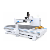 Routeur CNC Jinan Mosencnc ATC 1325, machine de découpe et d'assemblage pour le traitement des panneaux de bois