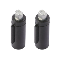 Amortisseur rotatif à fermeture douce en alliage de zinc 12 mm Jen-1012A pour machine à laver