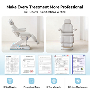 YINGPAI Cama Eléctrica Médica <span class=keywords><strong>y</strong></span> Estética <span class=keywords><strong>de</strong></span> 3 Motores, Mesa <span class=keywords><strong>de</strong></span> Tratamiento Facial <span class=keywords><strong>de</strong></span> Lujo, Camilla <span class=keywords><strong>de</strong></span> Masaje para Spa con Control por Pedal - Product Image 5