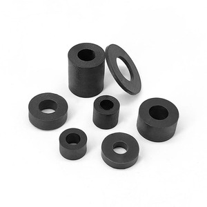 Accessoires de meubles Xinglong, rondelle en plastique noir pour support mural TV, pièces moulées par injection sur mesure - Product Image 1