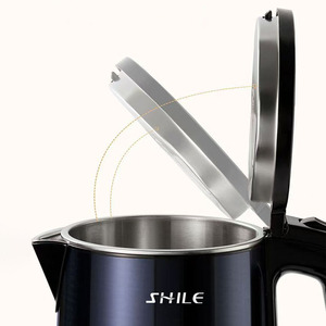 Hervidor Portátil de Acero Inoxidable de 1.8L para Uso Doméstico y Hotelero, con Apagado Automático por Ebullición en Seco y Base Giratoria de 360 Grados - Product Image 2