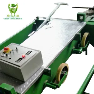 rubber paver machine for playground runway/stadium field/sports surface/running road