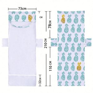 Housse de chaise longue de piscine en microfibre éponge avec poches, personnalisable avec logo, pour l'extérieur. - Product Image 2