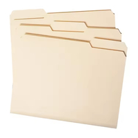Carpeta de Archivo Idrawit Modelo 6-14, con Separadores de 1/3, Papel Manila, para Exámenes, Posiciones Surtidas, Tamaño Carta, para Estudiantes