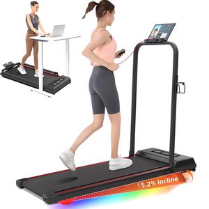 Mini tapis de course électrique portable avec inclinaison, contrôle Bluetooth et application, pliable, design sous bureau pour <span class=keywords><strong>la</strong></span> <span class=keywords><strong>maison</strong></span> - Product Image 1