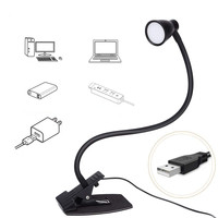 Schreibtisch Lampe Dimmbar Clip auf Lesen Licht Einstellbar Farbe, mini USB Tisch Lampe Einstellbar 360 Grad Schwanenhals Clip Lesen Licht