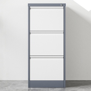 Chất lượng tốt nhất bán buôn giá rẻ nhất kim loại 3 ngăn kéo văn phòng lưu trữ Tủ hồ sơ - Product Image 3