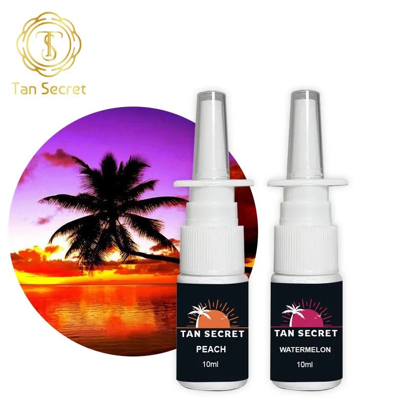 Double strength nasal tanners Free freight best extreme black skin rapid tan nose spray tanned nasal tanners self
