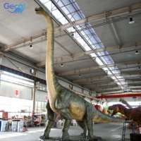 Dinosaures animatroniques de parc d'attractions, modèle de dinosaure mécanique grandeur nature pour exposition, capteur infrarouge
