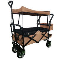 Chariot pliable de haute qualité de luxe Poussette pour enfants Chariot étanche pour bébé à baldaquin OEM personnalisable
