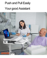 Vente chaude Hôpital Mobile Ordinateur Médical Chariot Ordinateur Portable Hôpital Chariot Dentiste Clinique Chariot (BEWISER MTO-3)