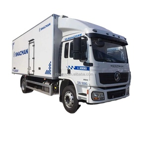 Nouveau 4X2 Chine Shacman économique 5-8T <span class=keywords><strong>camion</strong></span> réfrigéré pour la distribution d'aliments et de viande 6T congélateur Van pour le transport - Product Image 1