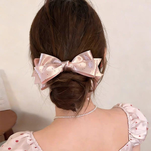 Meilleures ventes : Épingles à cheveux pour femmes, plusieurs modèles, au design vintage raffiné et nœud papillon, design de niche tendance, bijoux en gros - Product Image 1