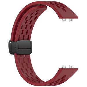 Correa de Repuesto Deportiva de Silicona Transpirable con Diseño de Bucle y Hebilla Magnética para Huawei Band 11/11Pro, Venta al Por Mayor - Product Image 2