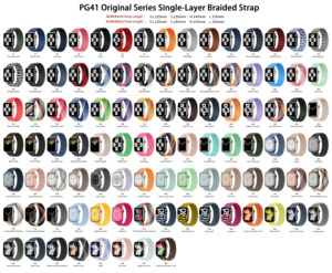 สายนาฬิกาไนลอนแบบแห้งเร็วสำหรับ <span class=keywords><strong>Apple</strong></span> <span class=keywords><strong>Watch</strong></span> Series 9 8 7 45 มม. 41 มม. SE 44 มม. 40 มม. สายรัดแบบถักที่ระบายอากาศได้ดีสำหรับ IWatch สำหรับการวิ่ง - Product Image 6