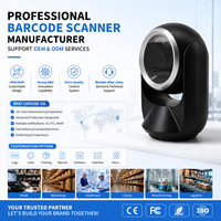 Lecteur de codes-barres 2D de bureau USB RS232 à haute résolution 800*600 CMOS, conception innovante 2026, avec câble détachable pour système de point de vente