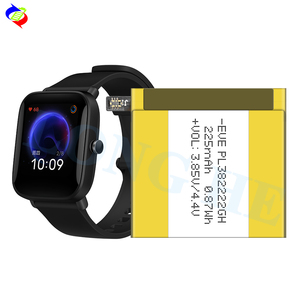 Batería PL382222GH 3.85V, 4.4V 225mAh para Reloj Inteligente A2009 <span class=keywords><strong>U</strong></span> A2017 PL382222H PL392223H MP3 F010 - Product Image 1