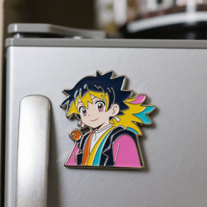 יצרנים תיירותיים תיירותיים 3D אמייל סגסוגת מקרר מגנטים יצרנית מתכת לוגו מותאם אישית עיצוב מקרר מגנט - Product Image 1