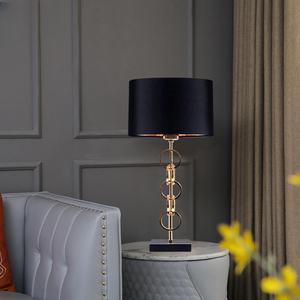 Nouvel arrivage de lampes de table d'appoint pour lit de lecture américain lampes de table vintage de chevet d'hôtel pour le salon - Product Image 3