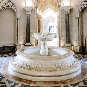 Fuente <span class=keywords><strong>de</strong></span> agua <span class=keywords><strong>de</strong></span> 3 niveles <span class=keywords><strong>de</strong></span> mármol negro, Ideal para decoración <span class=keywords><strong>de</strong></span> exteriores, cascada - Product Image 5