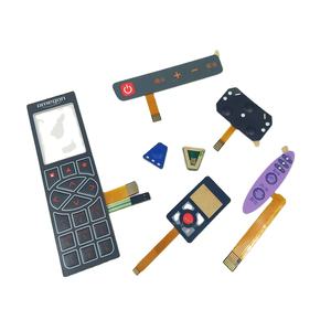 Fabricación de teclado capacitivo serigrafía en relieve botón interruptor de membrana teclado con ventana para electrodomésticos - Product Image 5