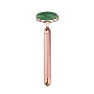 2019 <span class=keywords><strong>Amazon</strong></span> Silencieux visage masseur Vibrant <span class=keywords><strong>Jade</strong></span> <span class=keywords><strong>rouleau</strong></span> <span class=keywords><strong>de</strong></span> Massage - Product Image 3