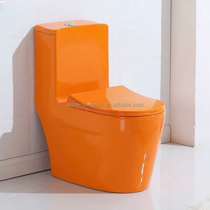 WC pour enfants, sanitaires pour enfants, toilettes en céramique colorées, cuvette <span class=keywords><strong>de</strong></span> toilettes monobloc pour enfant - Product Image 4