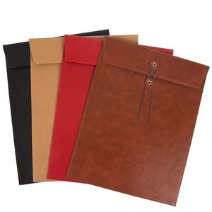 <span class=keywords><strong>Borsa</strong></span> Portadocumenti in Pelle PU GF A4 Verticale Orizzontale, Custodia per Ufficio, Cartella Portadocumenti Personalizzabile con Logo per Contratti, Fatture, Tablet, Documenti - Product Image 3