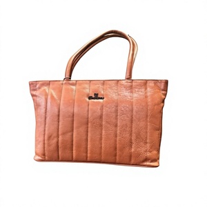 BS INTERNATIONAL Genuine Leather Women's Casual Clutch Handbags Handcrafts Shopping Bags Large Capacity Waterproof Lightweight - Product Image 1